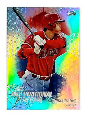 SHOHEI OHTANI ROOKIE REFRACTOR 2018 TOPPS CHROME UPDATE #IA-SO, ANGELS, DODGERS